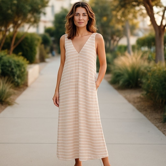 Rachel Pally Dimitra Maxi Dress – Size M, NWT – 100% Bamboo - Picture 1 of 5